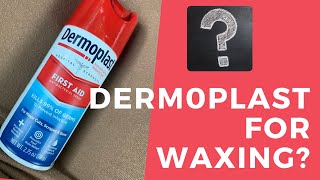 Dermoplast numbing spray for waxing [upl. by Fujio]