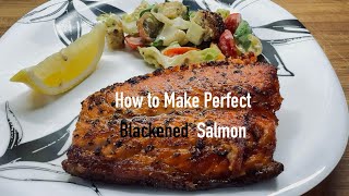 Easy Blackened Salmon Recipe Perfectly Spiced amp Crispy [upl. by Rehsu]