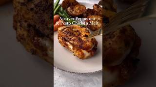 Air fryer Pepperoni amp Pesto Chicken shorts [upl. by Khajeh27]