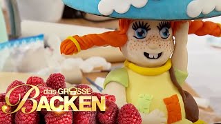 XXL Astrid Lindgren 3D Torte  Die Aufgabe  Das große Backen 2020  SAT1 [upl. by Aeslehs141]