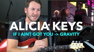 Guitar Teacher REACTS Alicia Keys amp John Mayer quotIf I Aint Got You  Gravityquot LIVE 4K [upl. by Iclehc]