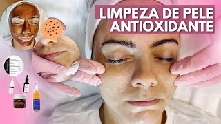 Limpeza de Pele Profissional Antioxidante Protocolo completo  Produtos [upl. by Bary236]