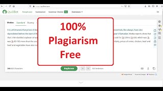 How to avoid Plagiarism in Quillbot With Proof step by step how to paraphrase to avoid plagiarism [upl. by Idac]