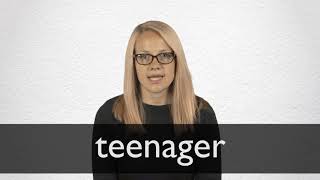 How to pronounce TEENAGER in British English [upl. by Frieda]