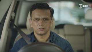 Rahul Dravid getting angry for 46 seconds  CRED [upl. by Maag]