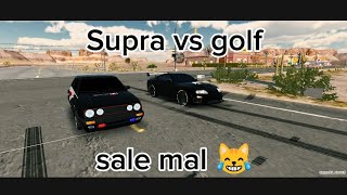 carrera supra vs gol MK4 SAMUELCPM1 [upl. by Walworth]