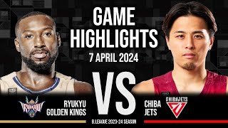 Ryukyu Golden Kings vs Chiba Jets  Game Highlights [upl. by Nossaj483]