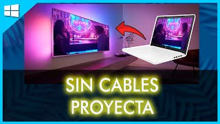 Cómo Ver la PANTALLA de la LAPTOP 💻 en Smart TV SIN CABLES Windows 10 y 81 [upl. by Errehs]