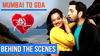 Spruha Joshi amp Siddharth Chandekar  Mumbai To Goa  Prem He  New TV Series on Zee Yuva [upl. by Dowzall714]