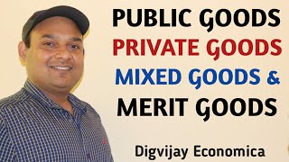 Public Goods  Private Goods  Mixed Goods Merit Goods in Public Finance public or Social goods [upl. by Dippold]