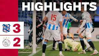 Highlights sc Heerenveen  Ajax  Eredivisie [upl. by Alysia]