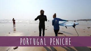 SURFEN IN PENICHE  PORTUGAL ROADTRIP TEIL 3 [upl. by Kevan646]