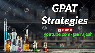 GPAT Strategies  Understanding words Chemistry Principles amp Avoiding Traps [upl. by Long850]