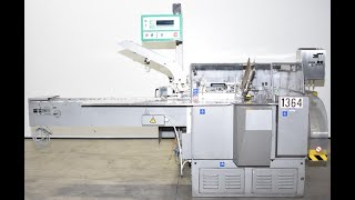 Marchesini Model BA 100 Automatic Horizontal Intermittent Motion Cartoner  Stock72414001 [upl. by Einolem]