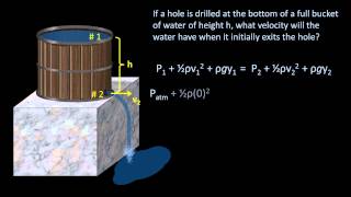 The Bernoulli Equation Fluid Mechanics  Lesson 7 [upl. by Hubing460]