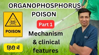 Organophosphate poisoning in hindi। OP poisoning। Organophosphorus poisoning in hindi। हिंदी।Part 1 [upl. by Doble]