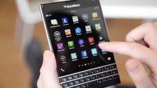 BlackBerry Passport Review  MobileSyrupcom [upl. by Tormoria]