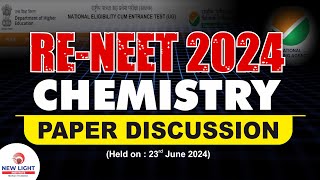 LIVE RENEET EXAM 2024  CHEMISTRY PAPER DISCUSSION  NEW LIGHT NEET  SANJEEV SIR neet2024 [upl. by Winchester]