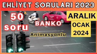 EHLİYET SINAV SORULARI 2023 ARALIK 2024 OCAK ÇIKMIŞ EHLİYET SINAV SORULARI [upl. by Barabas]