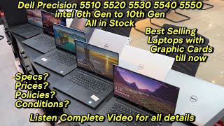 Dell Precision 5510 5520 5530 5540 5550  Best Selling Laptops with Graphic Cards  HF Laptops Store [upl. by Syned]