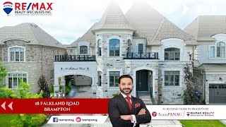 18 Falkland Road Brampton  Just Listed  Luxury Professionally Finished Basement [upl. by Ailadi]