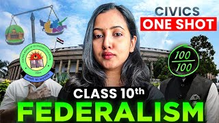 FEDERALISM FULL CHAPTER  CLASS 10 CIVICS  SHUBHAM PATHAK class10 sst socialscience federalism [upl. by Lucie803]