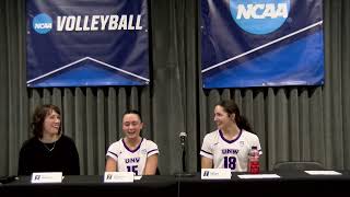 NCAA Regional Quarterfinal Northwestern Post Game Interview [upl. by Sekyere]