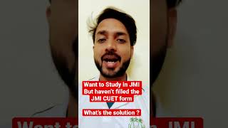 Do Jamia CUET form Reopen  what’s the solution  R u able to apply in JMI jmi jamiamillia [upl. by Acinorav]