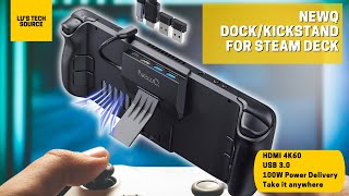 Take this DockKickstand for the Steam Deck everywhere with you [upl. by Durwood]