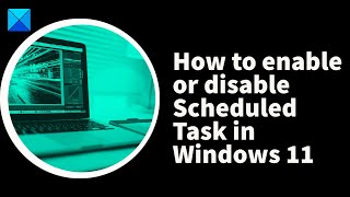 How To Use Task Scheduler On Windows10  Auto Start Programs or Scripts [upl. by Bettye]