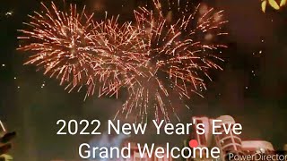 2022 New Years Eve Grand Fireworks Display  Eastwood City [upl. by Araminta891]