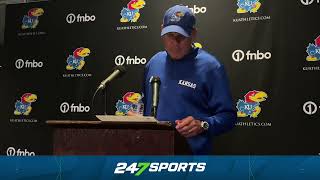 Lance Leipold reacts to Kansas loss to Illinois [upl. by Jacquelyn]