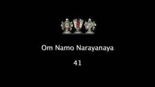 108 Om Namo Narayanaya Chanting Powerful Mantra 108 repetitions [upl. by Sadowski]