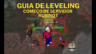 Tibia  Rubinot  Onde Upar Pra RUSHAR e Por que essas Hunts  Dicas Para Servidores Novos Rubinot [upl. by Ehrsam15]