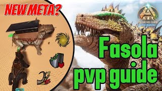 Fasolasuchus PVP Tested  Fasola Dino Guide  Ark Survival Ascended [upl. by Arret]