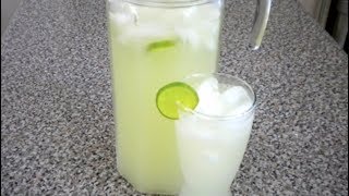 LIMONADA  LEMONADE AGUA DE LIMON  Receta Facil [upl. by Gere]