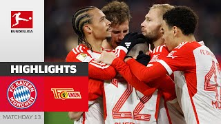 FC Bayern München  Union Berlin 10  Highlights  Matchday 13 – Bundesliga 202324 [upl. by Lowenstern]