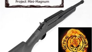 Bedding a scope base to a contoured barrel or reciever Project MiniMagnum Part 2 [upl. by Kirshbaum]