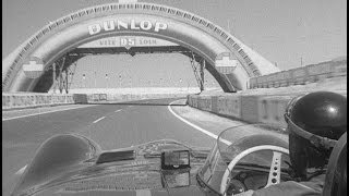 On Board with Mike Hawthorn at Le Mans 1956  Dtype Jaguar [upl. by Eresed595]