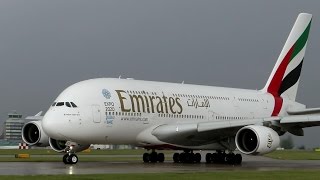 13 Very Close Takeoffs A380 787 777 A300 767 A330 757 A321 A319 737 Manchester Airport [upl. by Gnuhp858]