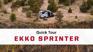 Winnebago EKKO Sprinter Quick Tour [upl. by Harrad]