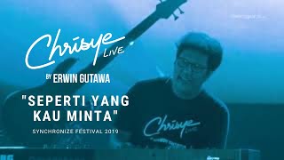 CHRISYE LIVE  Seperti Yang Kau Minta Synchronize Fest 2019 [upl. by Arded]