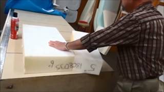 Upholstery Basics Making Large or Unusually Shaped Foam Inserts [upl. by Sivlek]