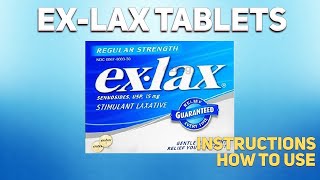 ExLax tablets how to use Uses Dosage Side Effects Contraindications [upl. by Aikemahs]