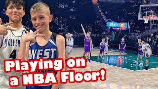 I got to play on a NBA court [upl. by Brock]