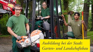 Ausbildung als Gärtnerin bei der Landeshauptstadt Dresden [upl. by Dambro587]