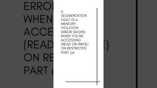 Ever faced Segmentation Fault in C  SIGSEGV posix Signal  Invalid Memory Access  Code Everything [upl. by Aineles]