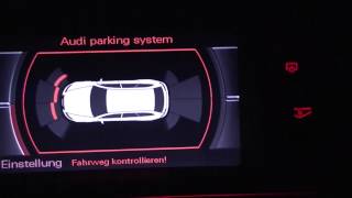 MMI 2G  Audi Parking System Plus [upl. by Groome]