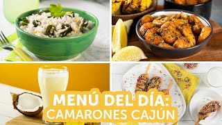 Menú del Día Camarones Cajún  Kiwilimón [upl. by Carola]