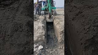 mini excavator excavator bangladesh solar viralvideo [upl. by Latia]